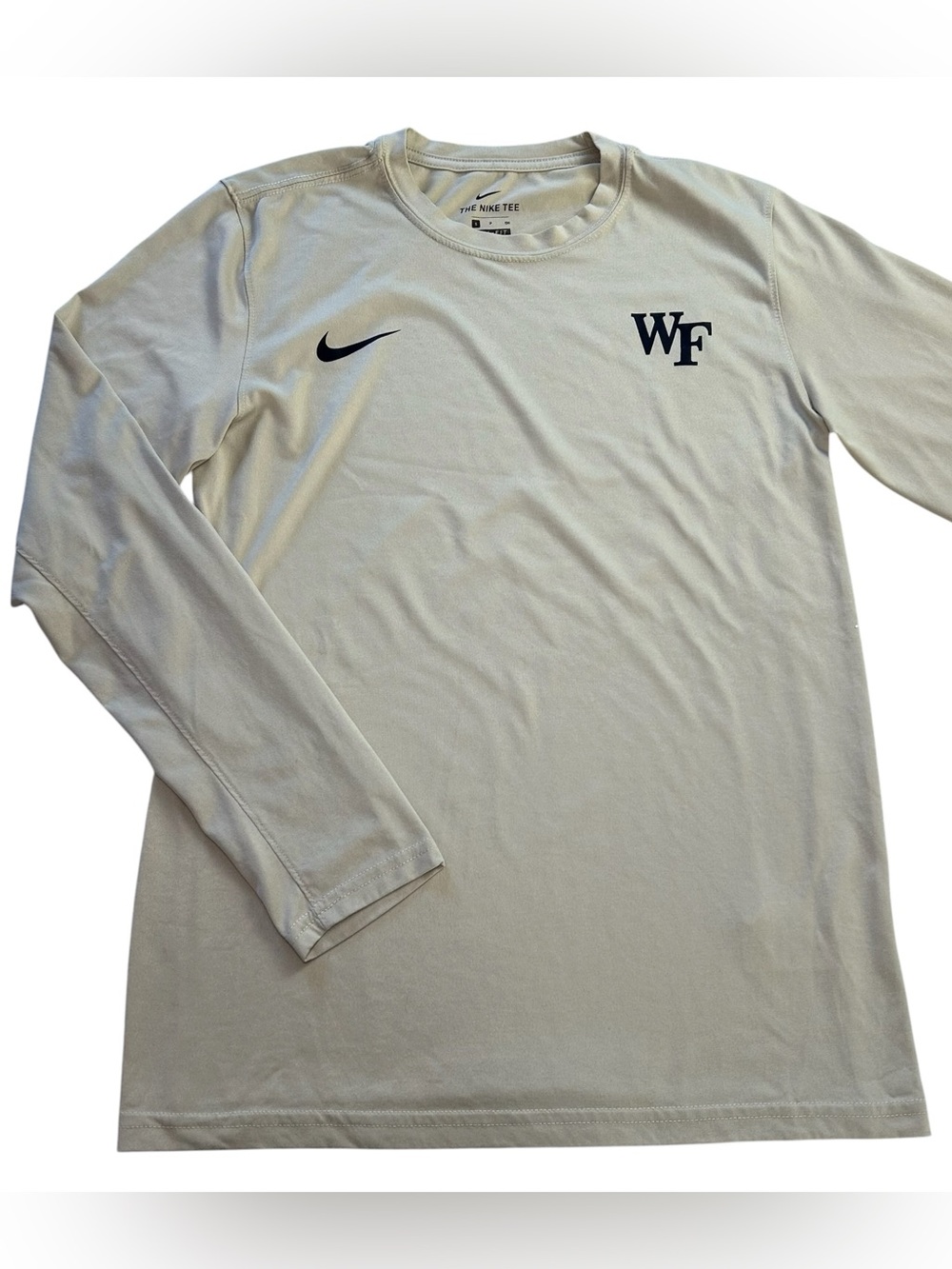 Nike Wake Forest Demon Deacons TEAM ISSUED Men’s Long Sleeve Dri-FIT Shirt sz S